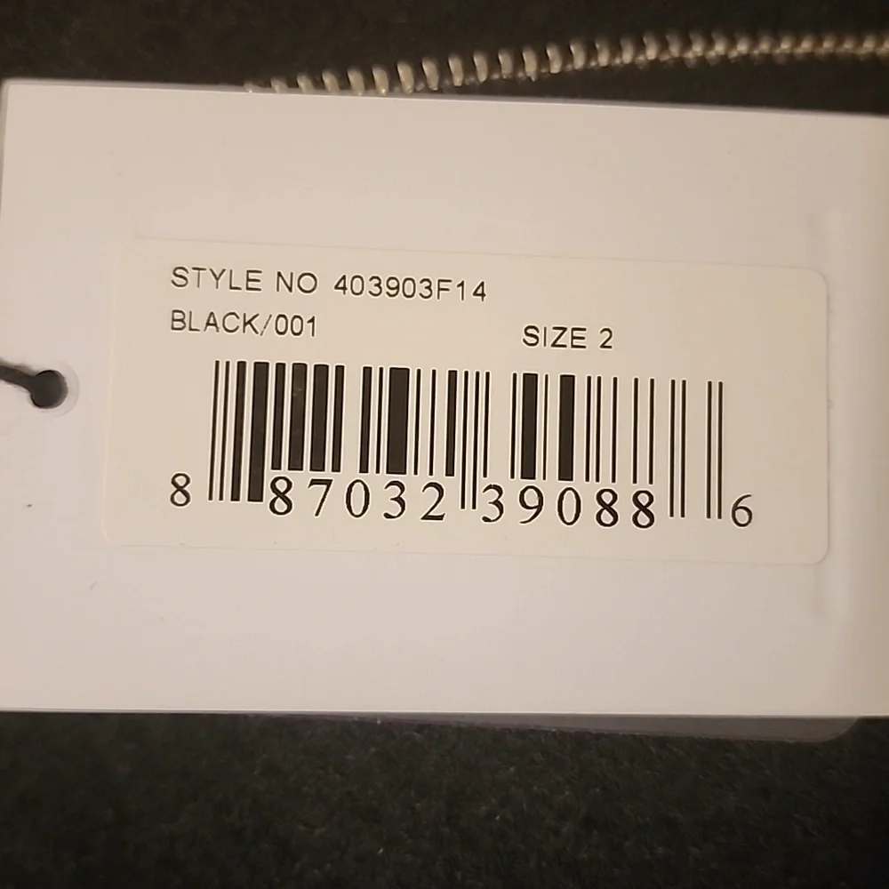 Alexander Wang Womens black skirt winter wool alpaca cupro new with tag authenti - Picture 10 of 13